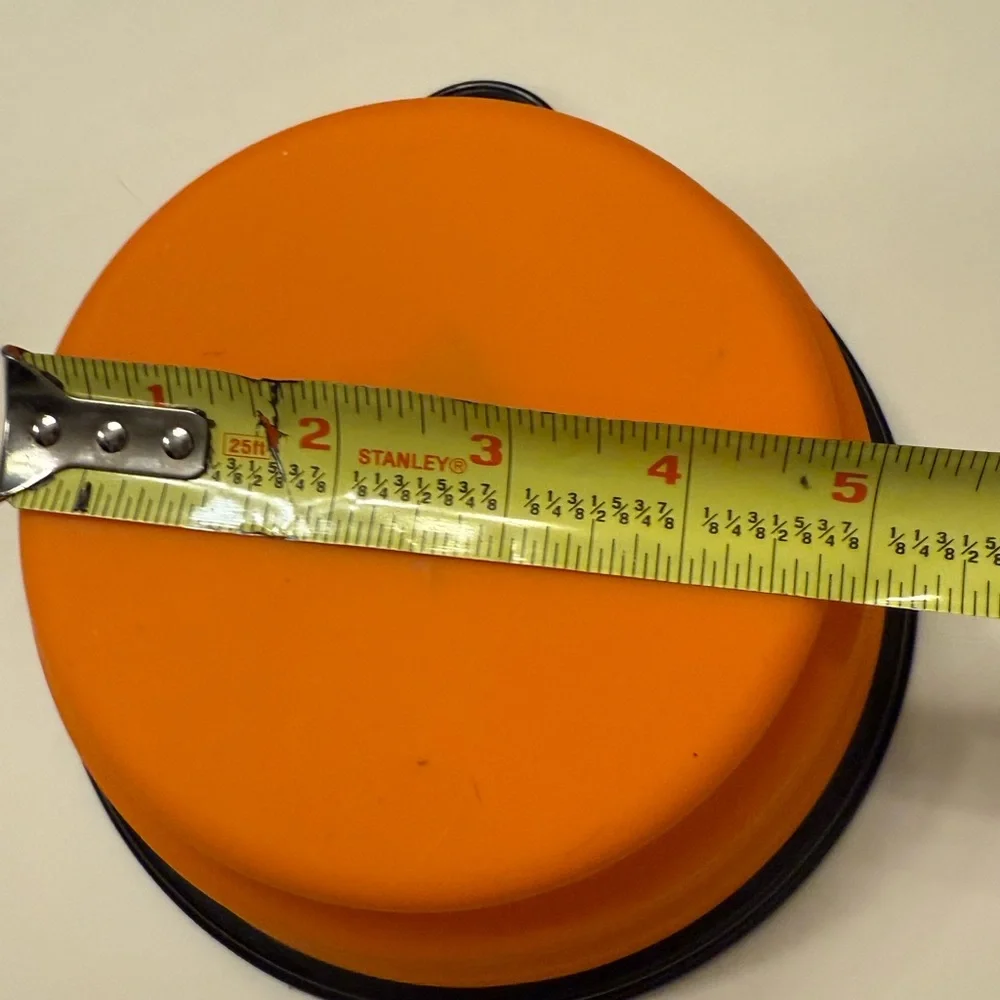 RBX Bright Orange Portable & Collapsible Travel Bowl For Dogs & Cats - Like New!